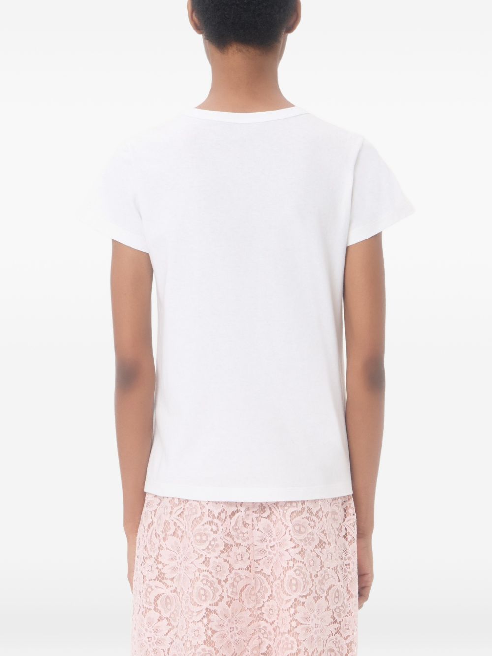 Valentino Women Chez Valentino Cotton T-Shirt VALENTINO