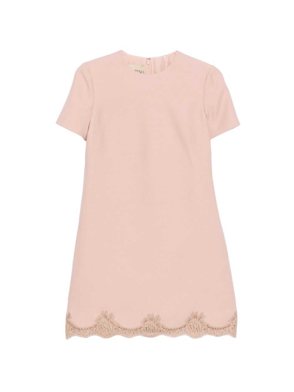 Valentino Women Wool And Silk Blend Mini Dress VALENTINO