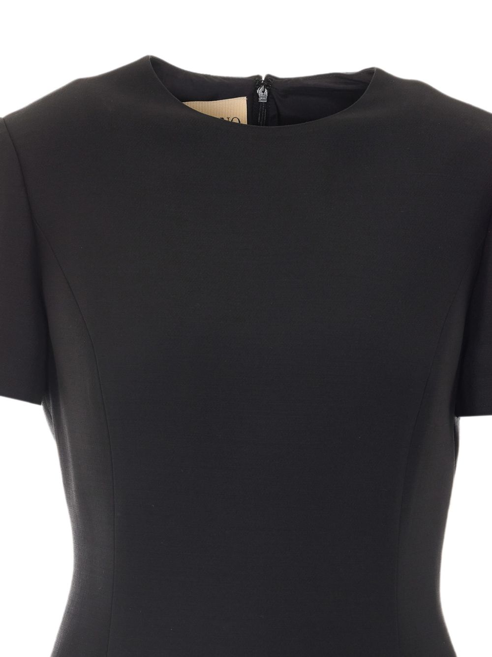 Valentino Women Wool And Silk Blend Mini Dress