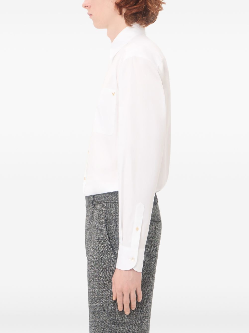 Valentino Men Vgold Cotton Shirt VALENTINO