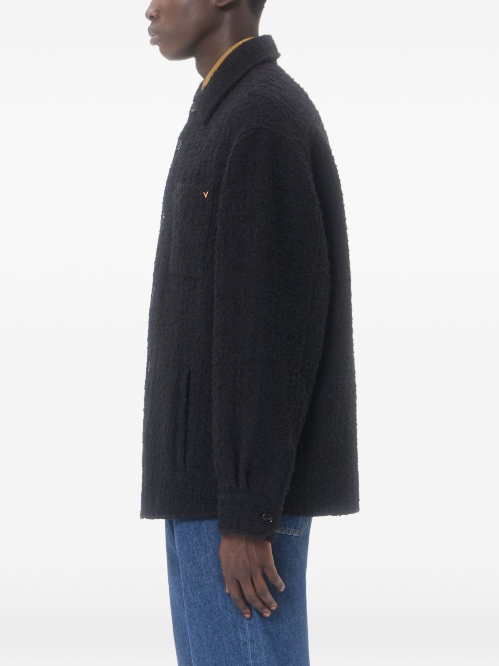 Valentino Men Vlogo Tweed Jacket VALENTINO