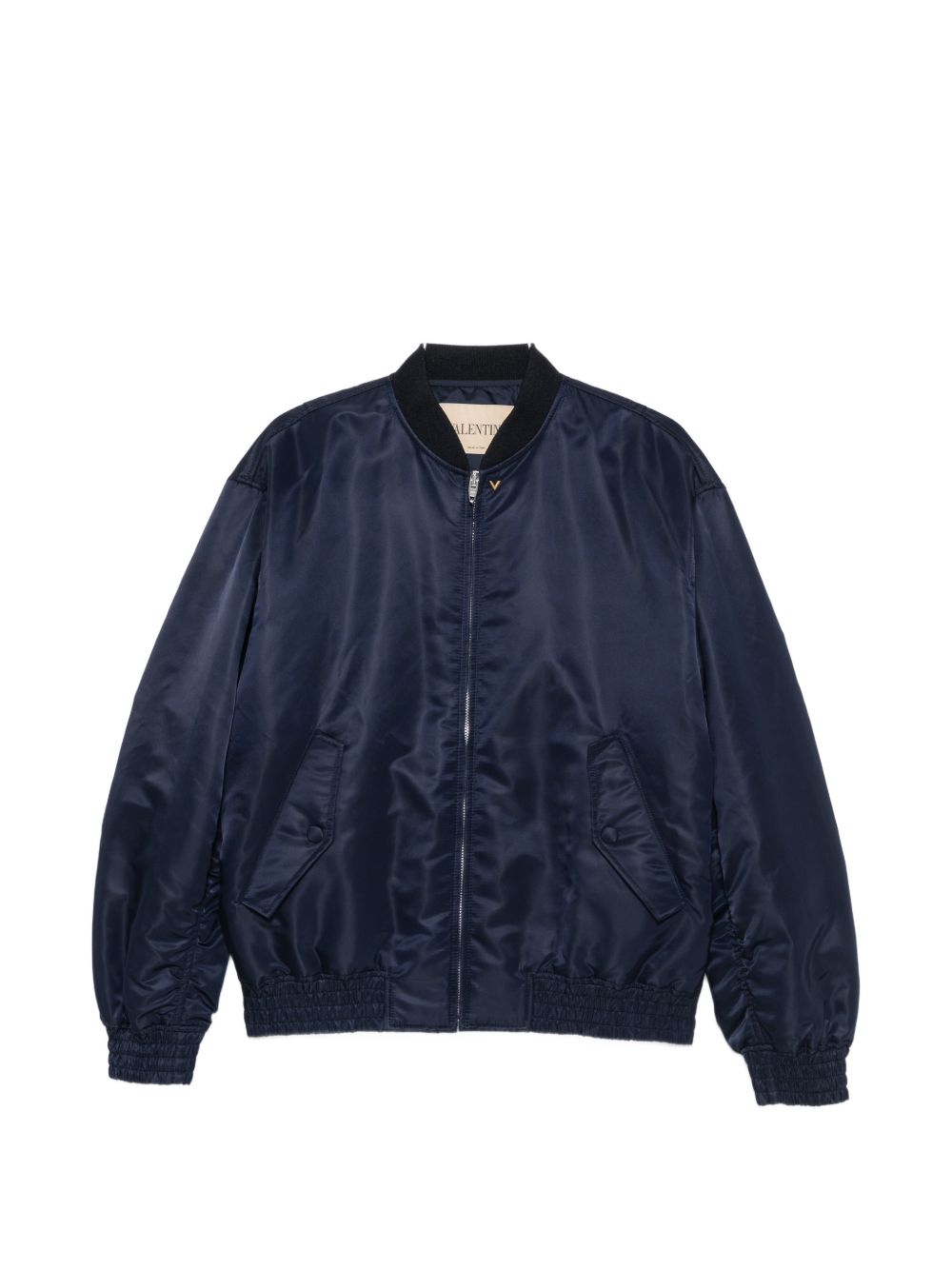 Valentino Men Vgold Nylon Bomber Jacket VALENTINO