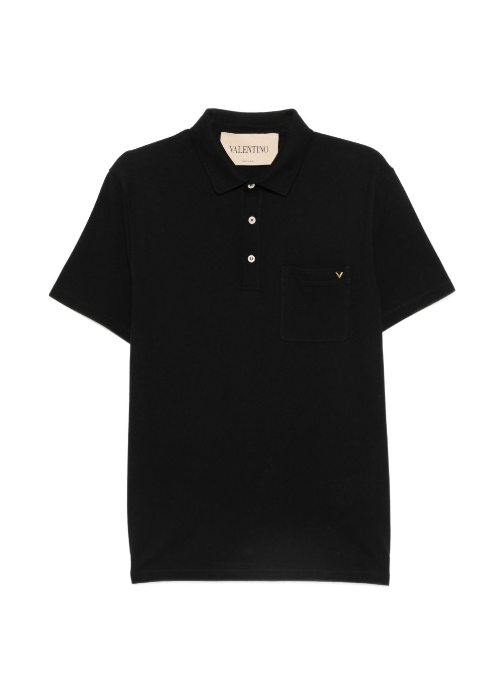 Valentino Men Vgold Cotton Polo Shirt VALENTINO