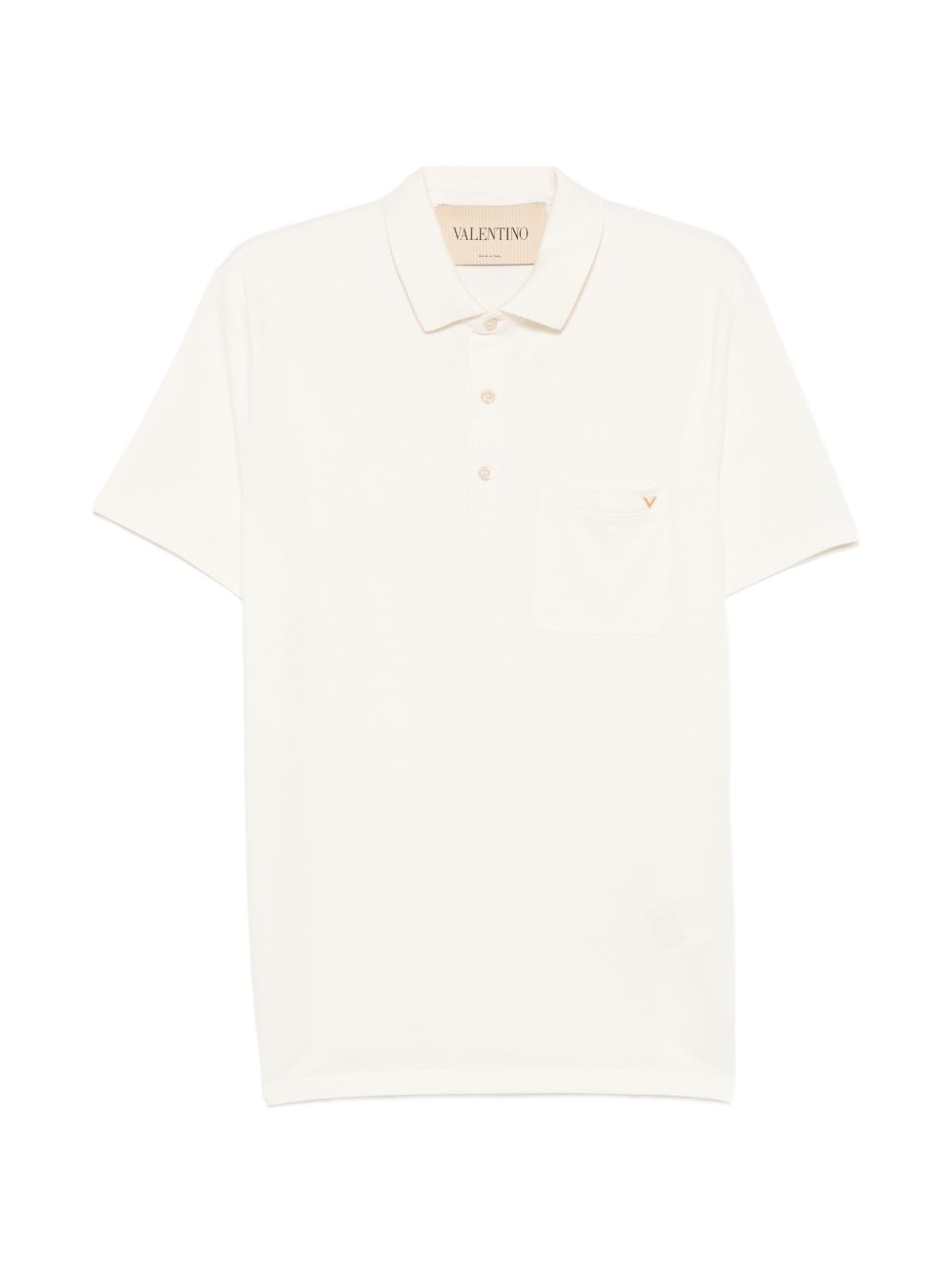 Valentino Men Vgold Cotton Polo Shirt VALENTINO
