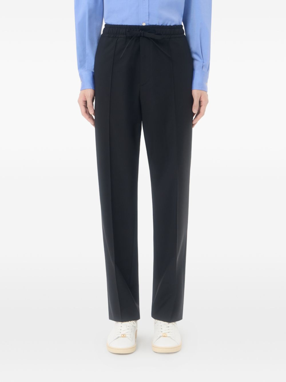 Valentino Men Vlogo Wool Trousers VALENTINO