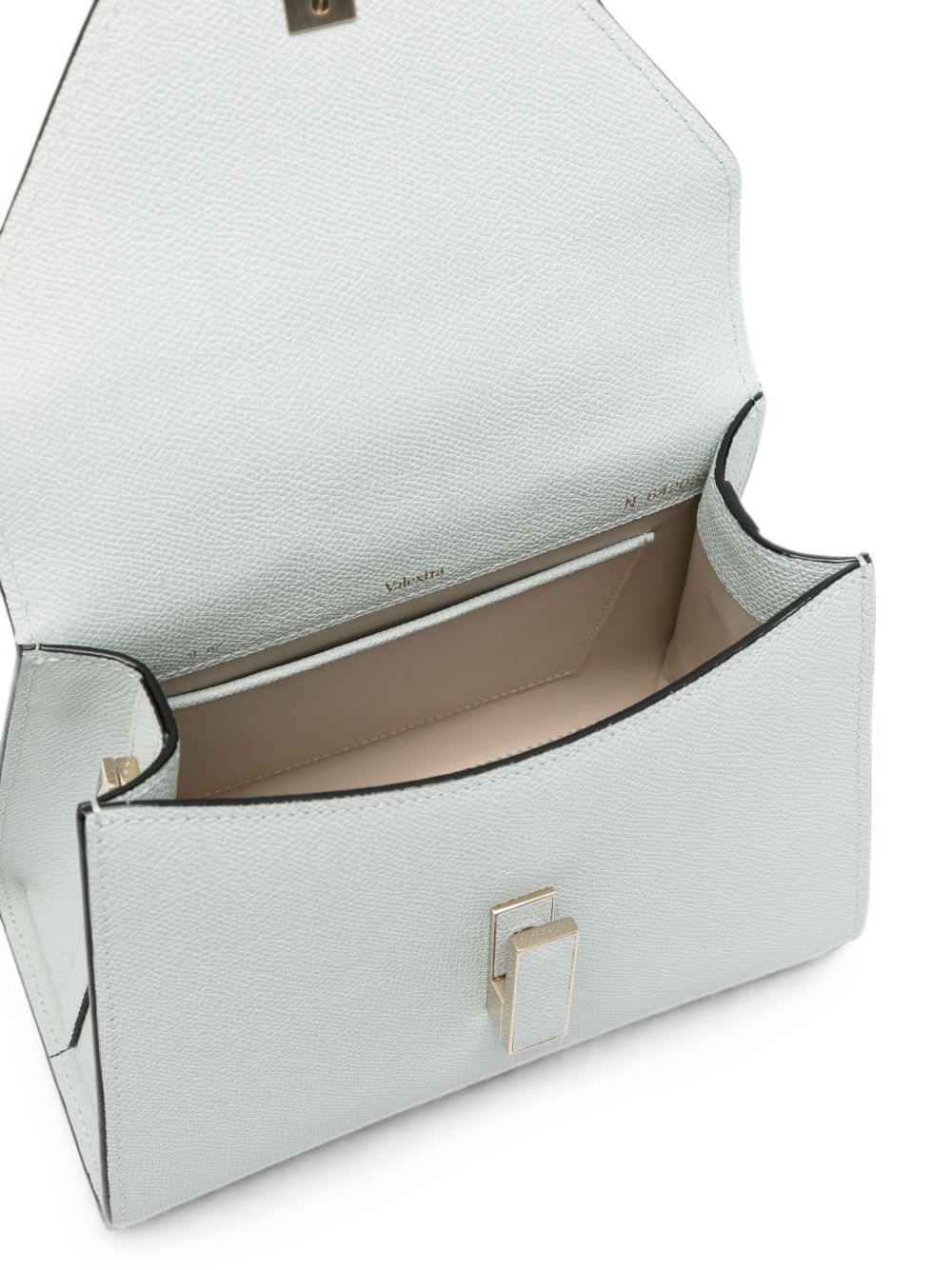 Valextra Women Iside Mini Leather Handbag VALEXTRA