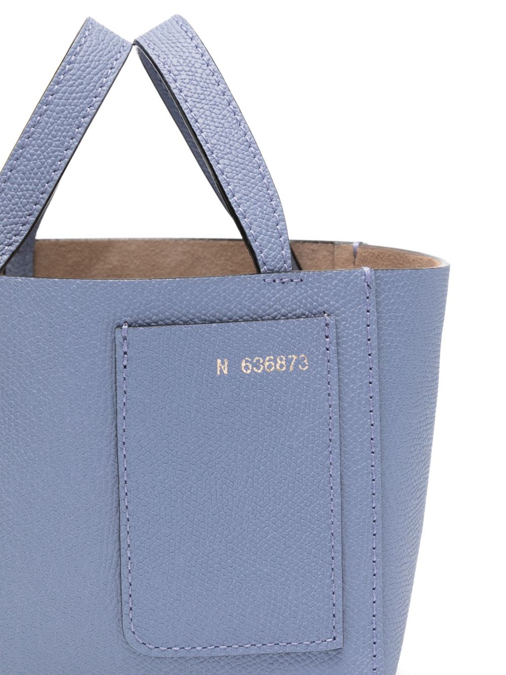 Valextra Women Nano Leather Bucket Bag VALEXTRA
