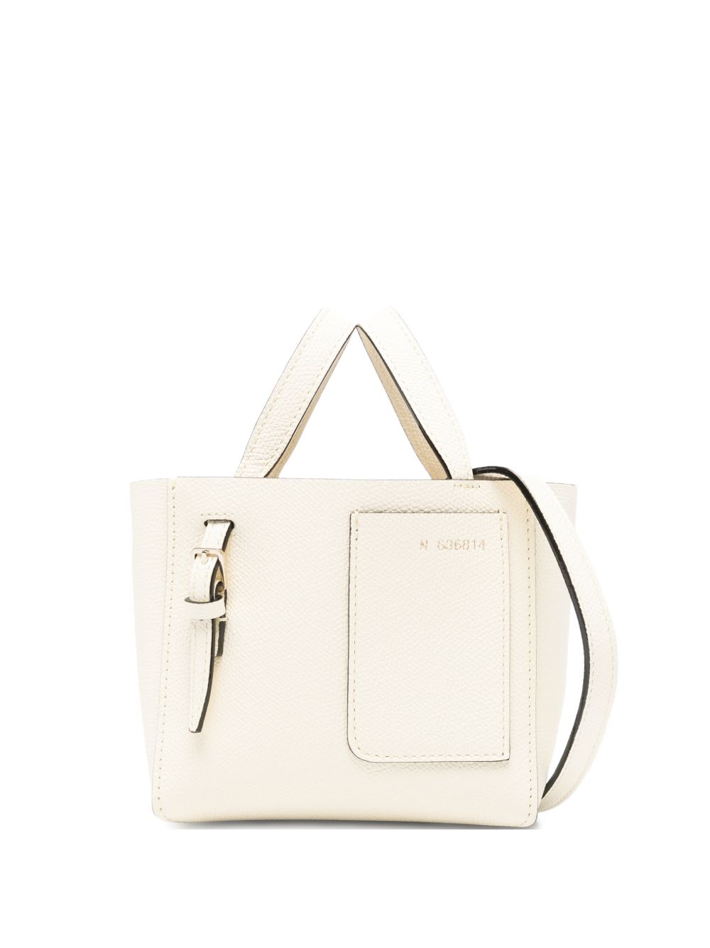 Valextra Women Nano Leather Bucket Bag VALEXTRA