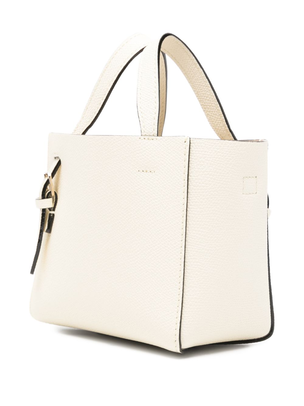 Valextra Women Nano Leather Bucket Bag VALEXTRA