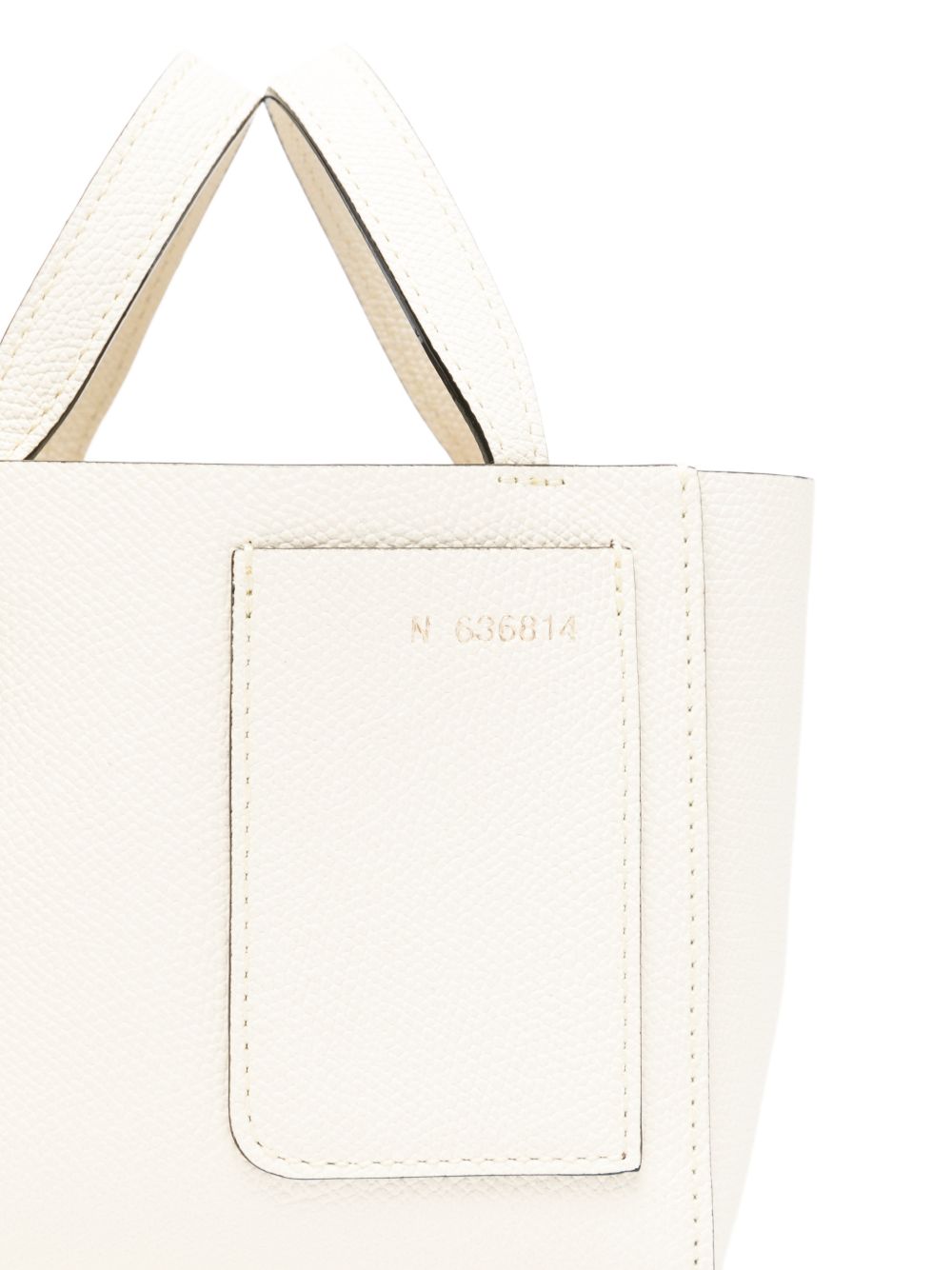 Valextra Women Nano Leather Bucket Bag VALEXTRA