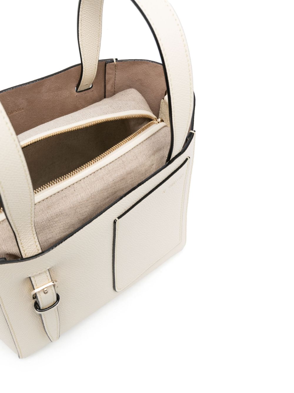 Valextra Women Mini Leather Bucket Bag VALEXTRA