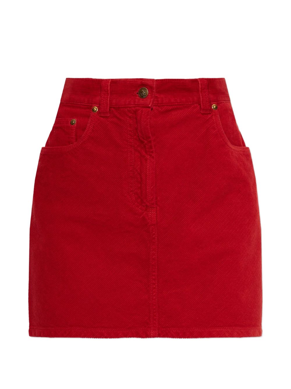 Versace Women Velvet Cotton Skirt VERSACE