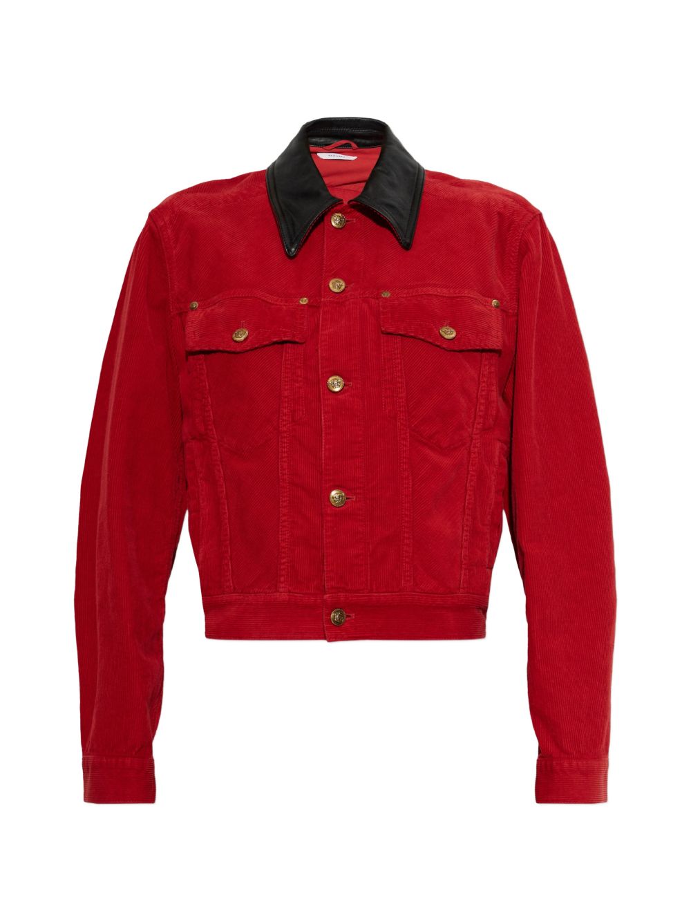 Versace Women Velvet Denim Jacket VERSACE