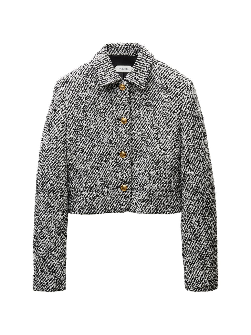 Versace Women Bouclé Wool Jacket VERSACE