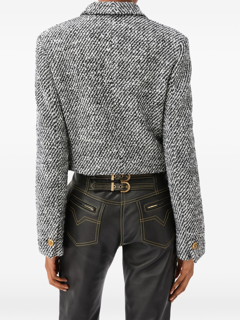 Versace Women Bouclé Wool Jacket VERSACE