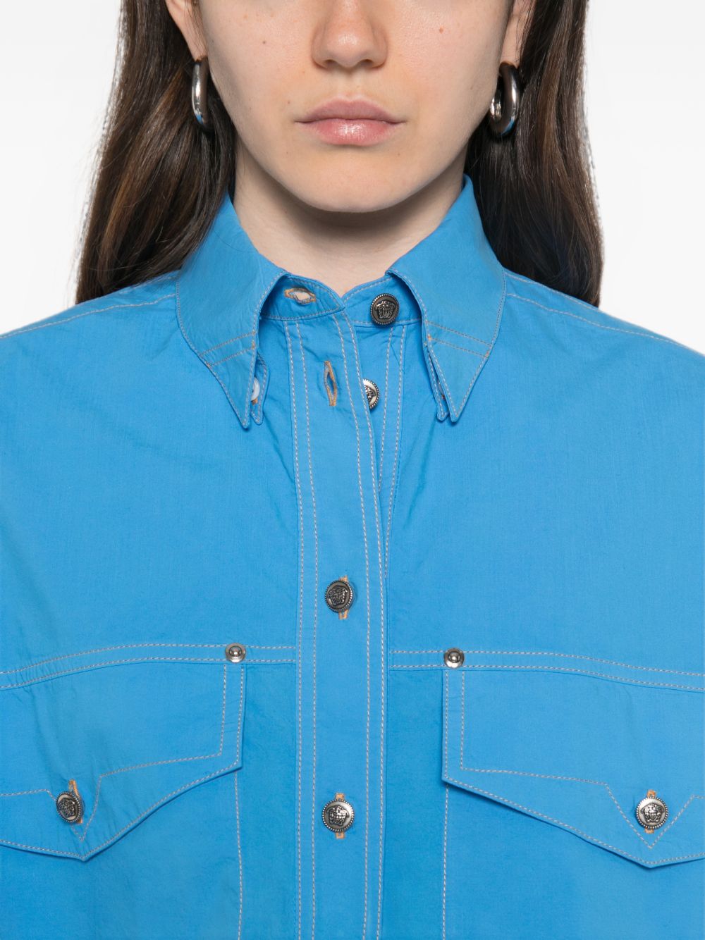 Versace Women Cotton Shirt VERSACE