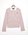 Wales Bonner Women Trust Striped Linen And Cotton Polo