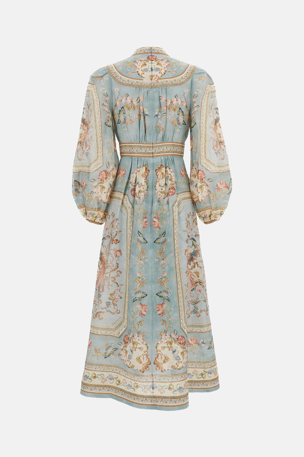 Zimmermann Women Roselight Plunge Midi Dress ZIMMERMANN