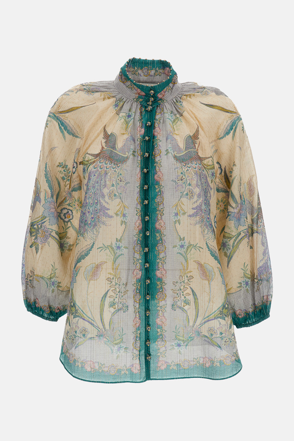 Zimmermann Women Indra Billow Blouse ZIMMERMANN