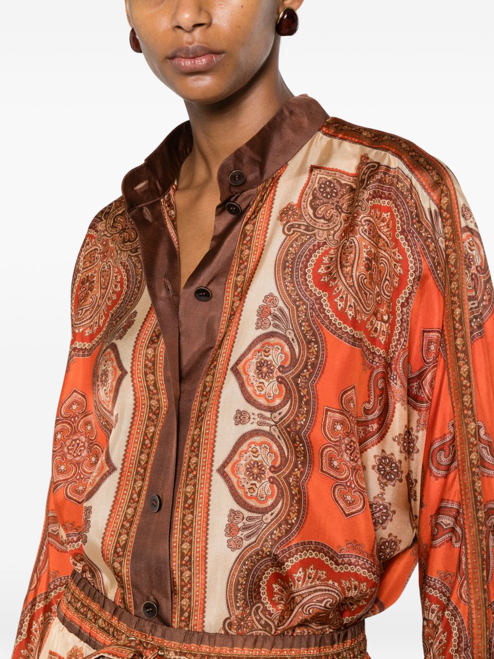 Zimmermann Women Mahon Silk Shirt ZIMMERMANN