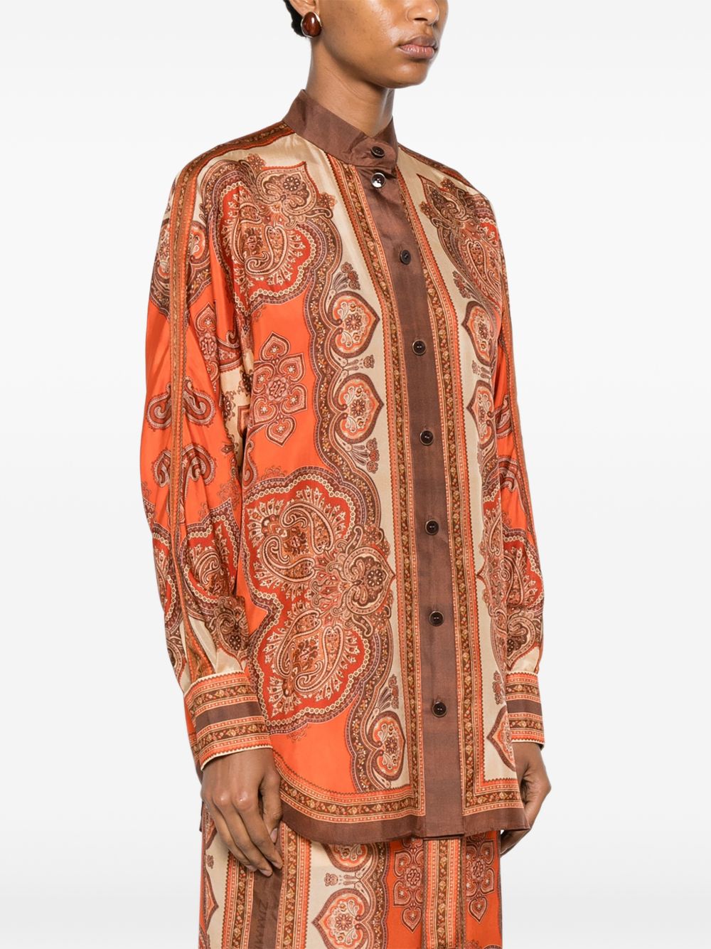 Zimmermann Women Mahon Silk Shirt ZIMMERMANN