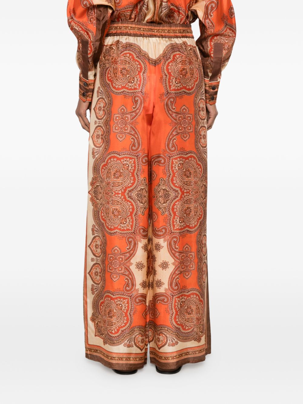 Zimmermann Women Mahon Silk Trousers ZIMMERMANN