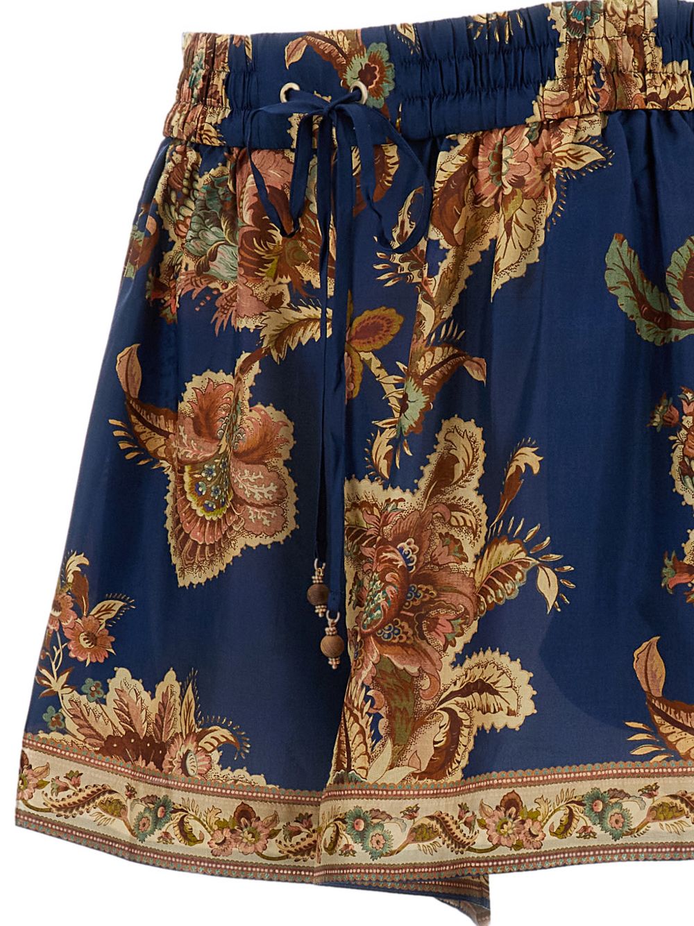 Zimmermann Women Aster Printed Silk Shorts