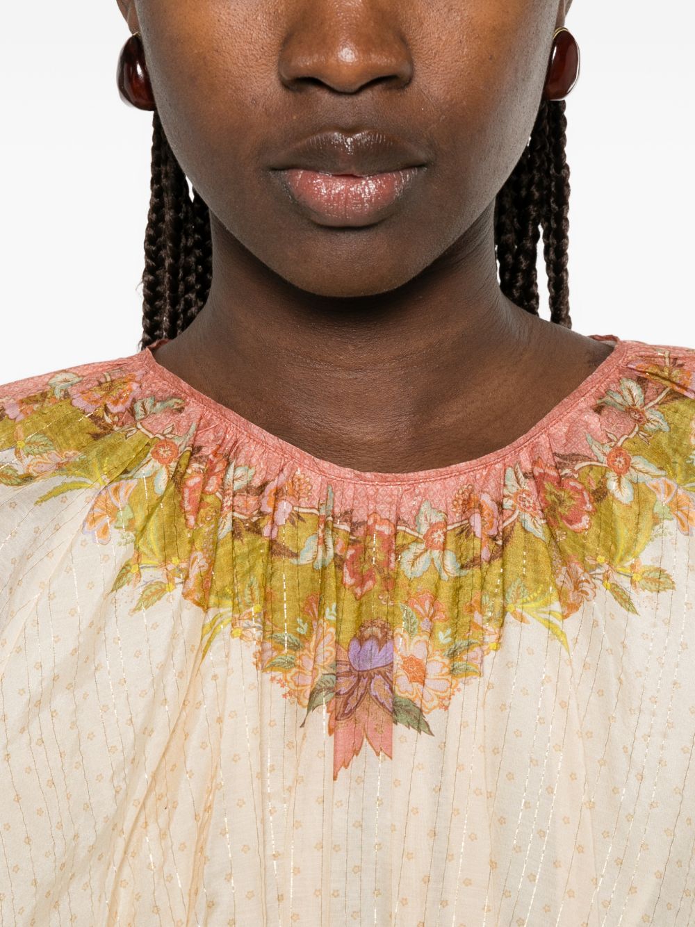 Zimmermann Women Indra Cotton Mini Dress ZIMMERMANN