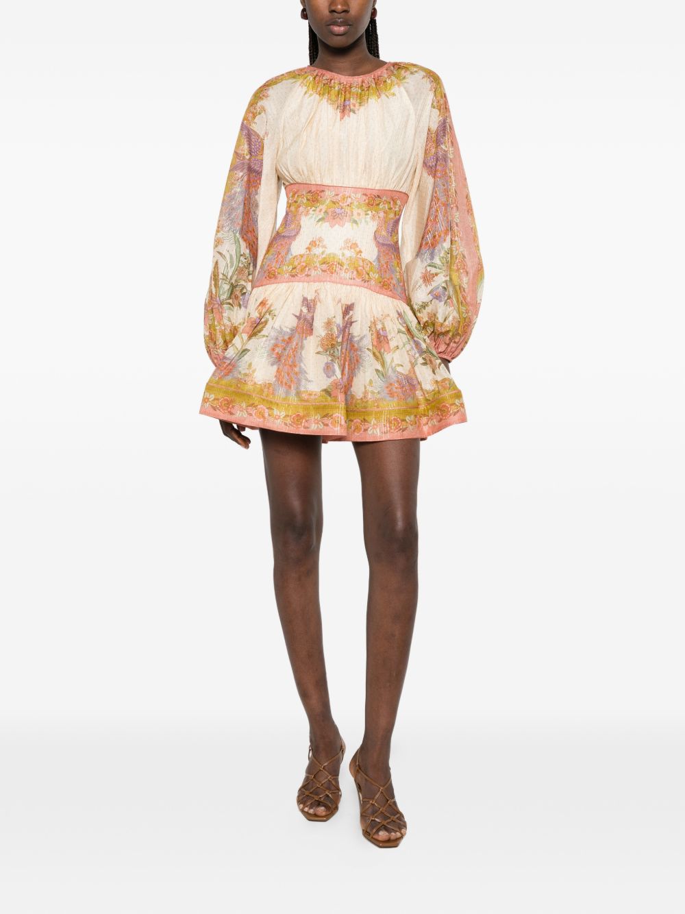 Zimmermann Women Indra Cotton Mini Dress ZIMMERMANN