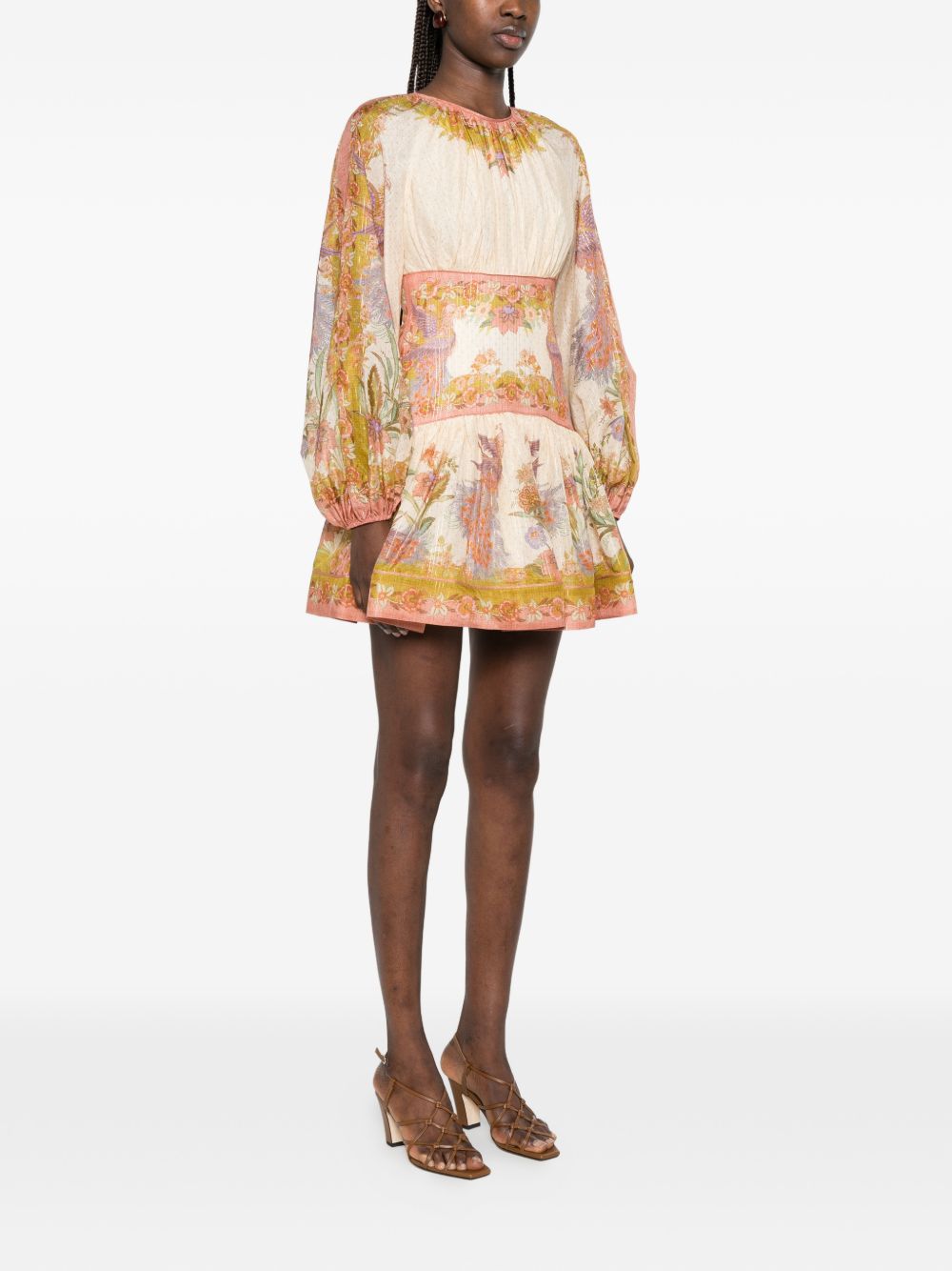 Zimmermann Women Indra Cotton Mini Dress ZIMMERMANN