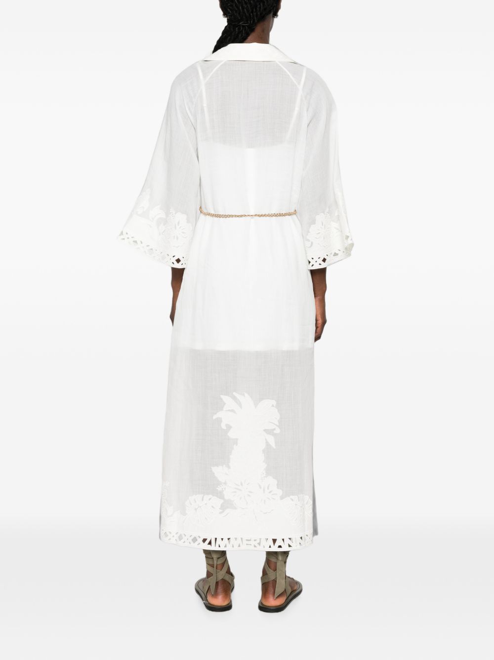 Zimmermann Women Indra Embroidered Maxi Dress ZIMMERMANN