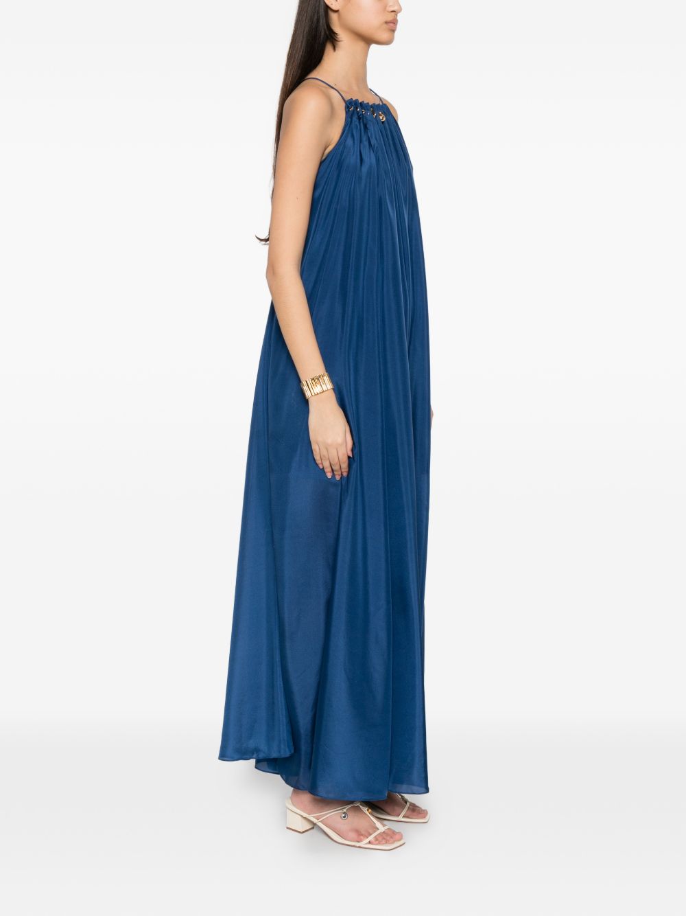 Zimmermann Women Aster Silk Long Dress ZIMMERMANN