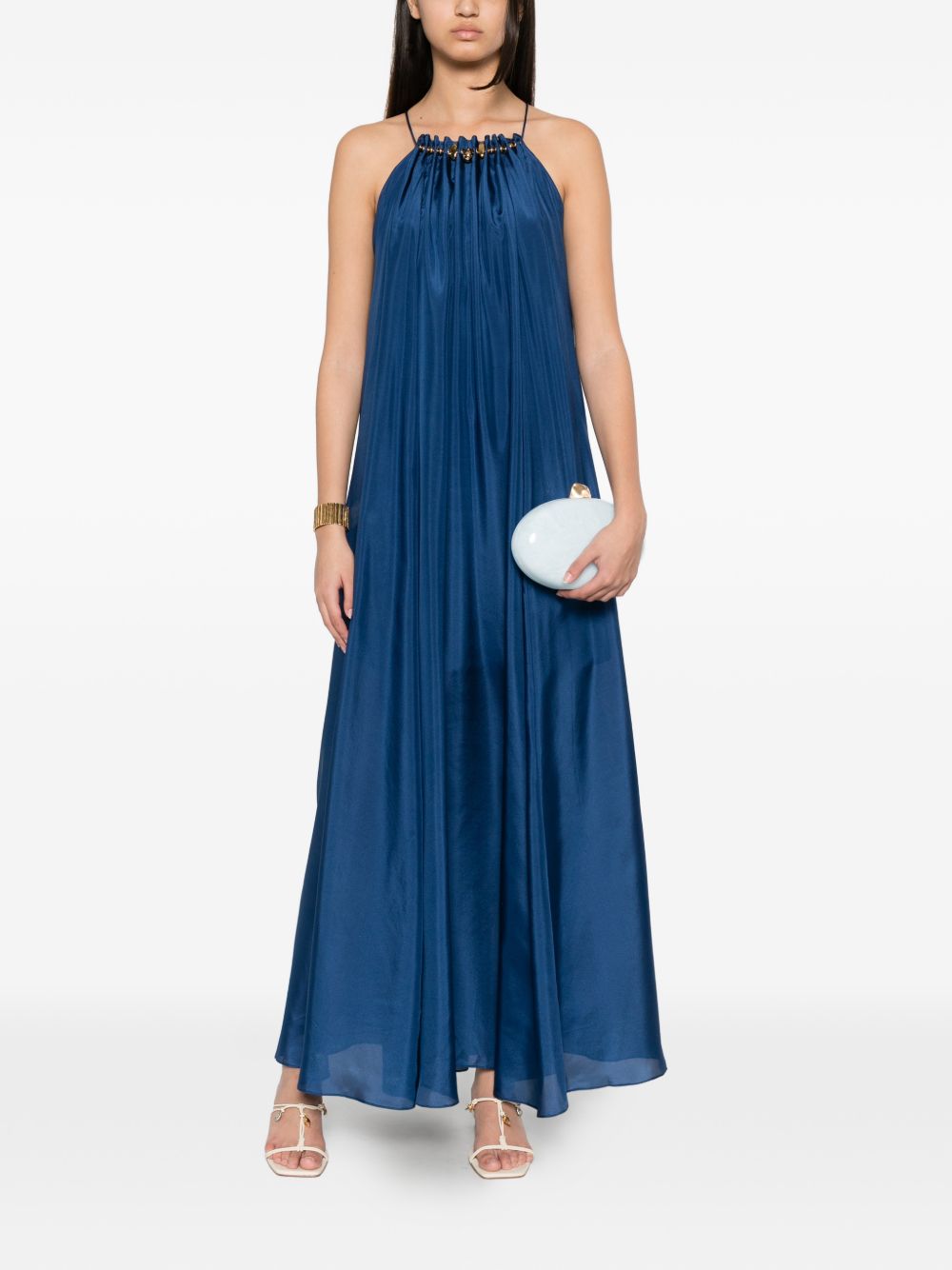 Zimmermann Women Aster Silk Long Dress ZIMMERMANN