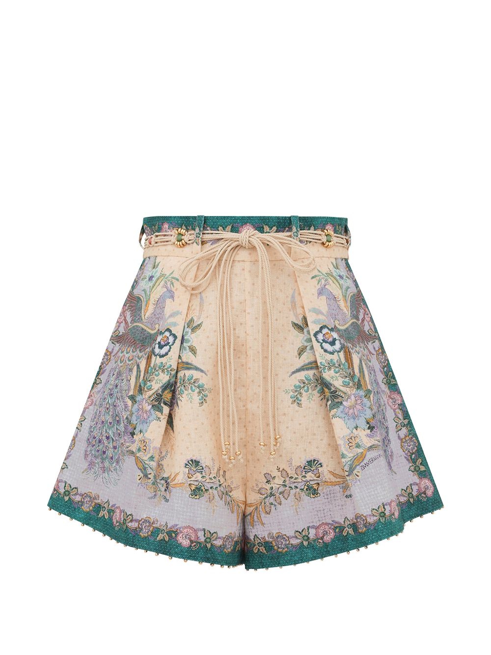 Zimmermann Women Indra Linen Shorts ZIMMERMANN