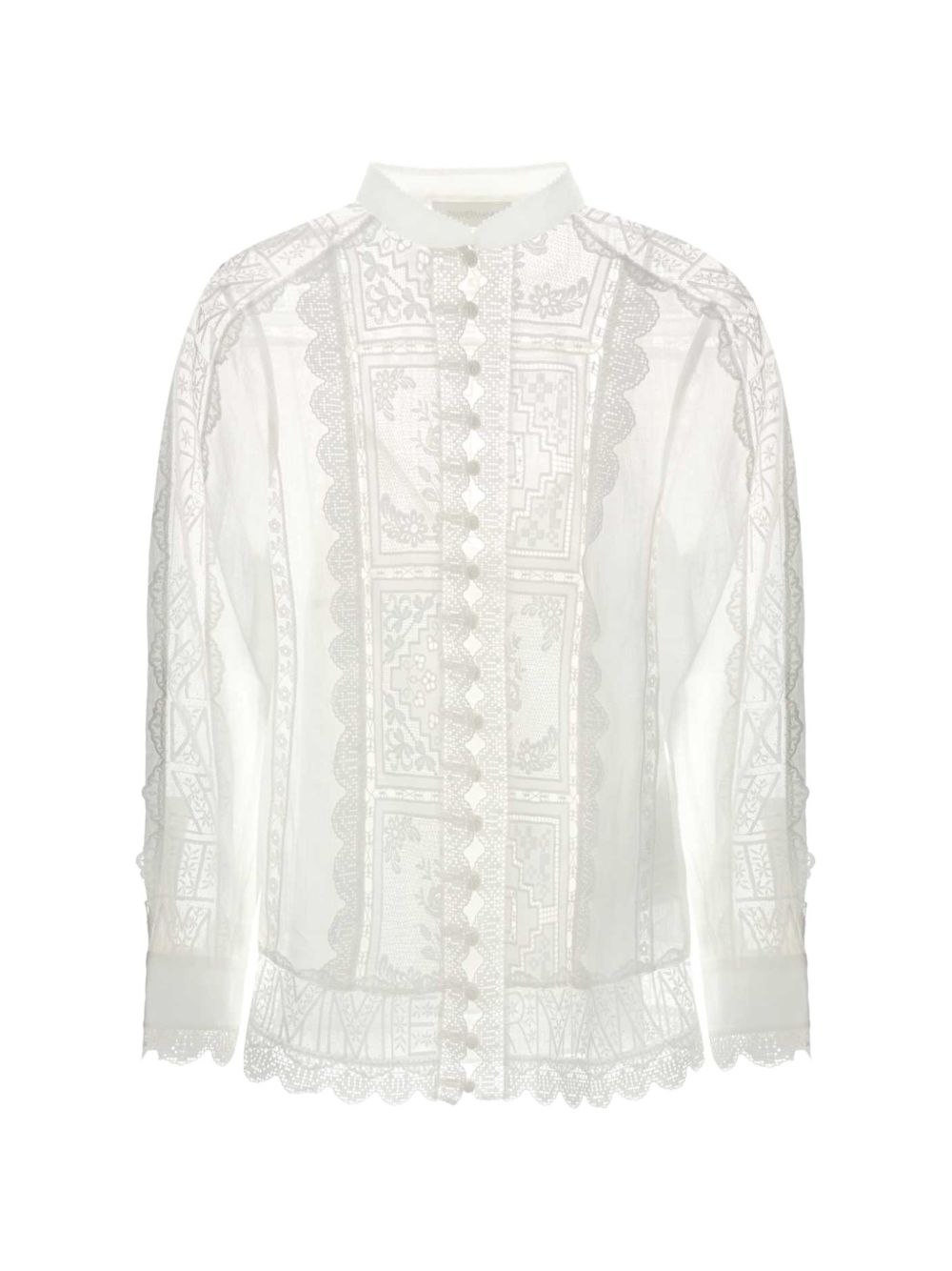 Zimmermann Women Aster Embroidered Blouse ZIMMERMANN