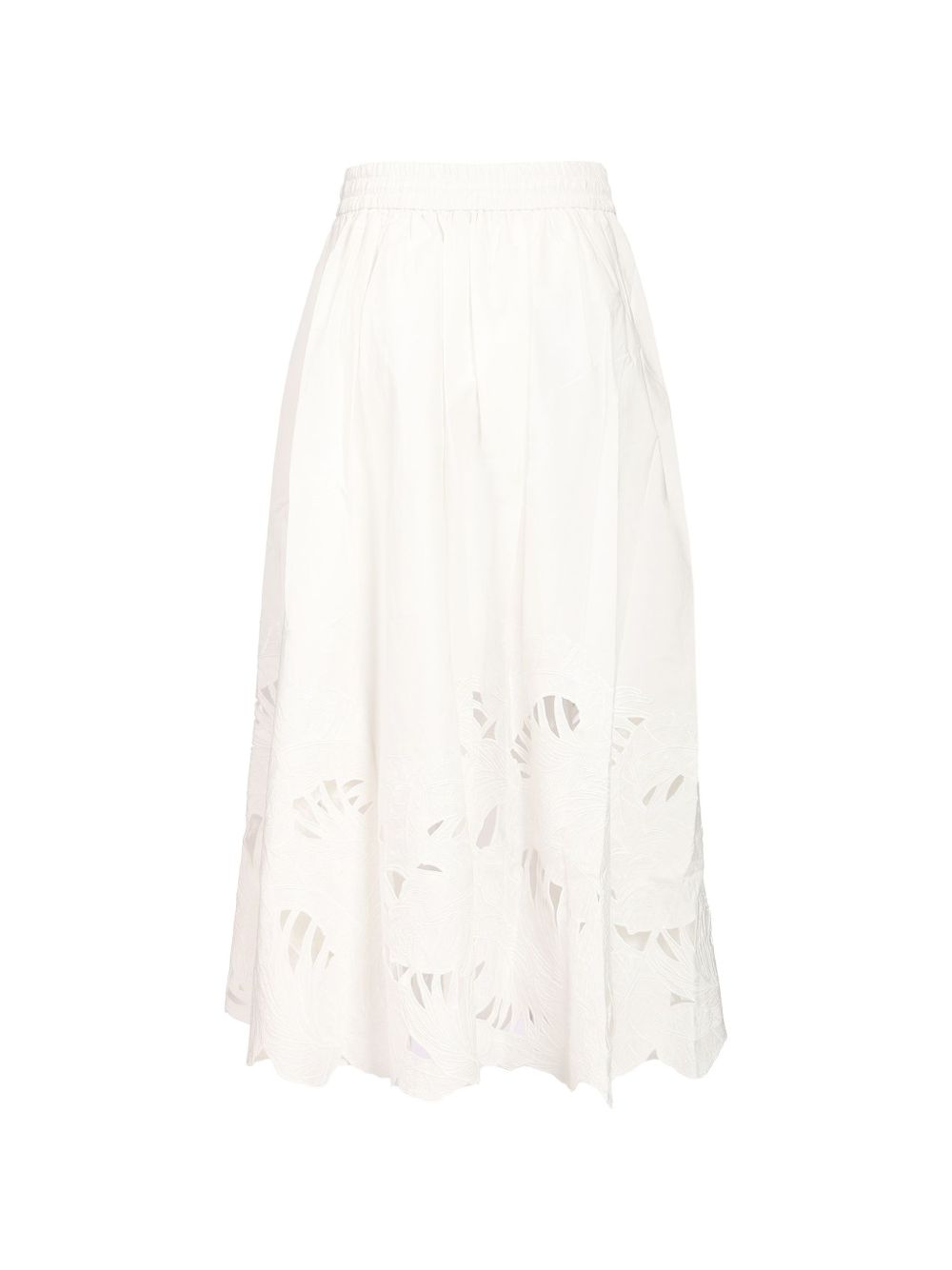 Zimmermann Women Mahon Cotton Midi Skirt ZIMMERMANN