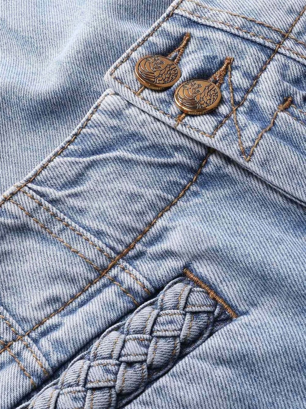 Zimmermann Women Indra Denim Shorts