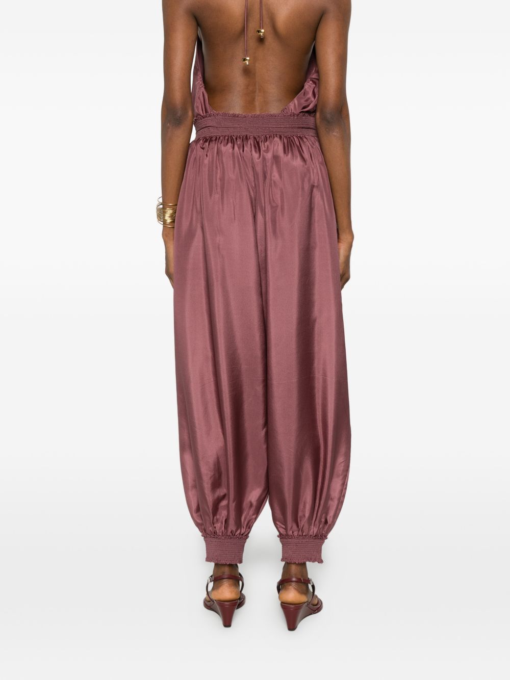 Zimmermann Women Aster Silk Trousers ZIMMERMANN
