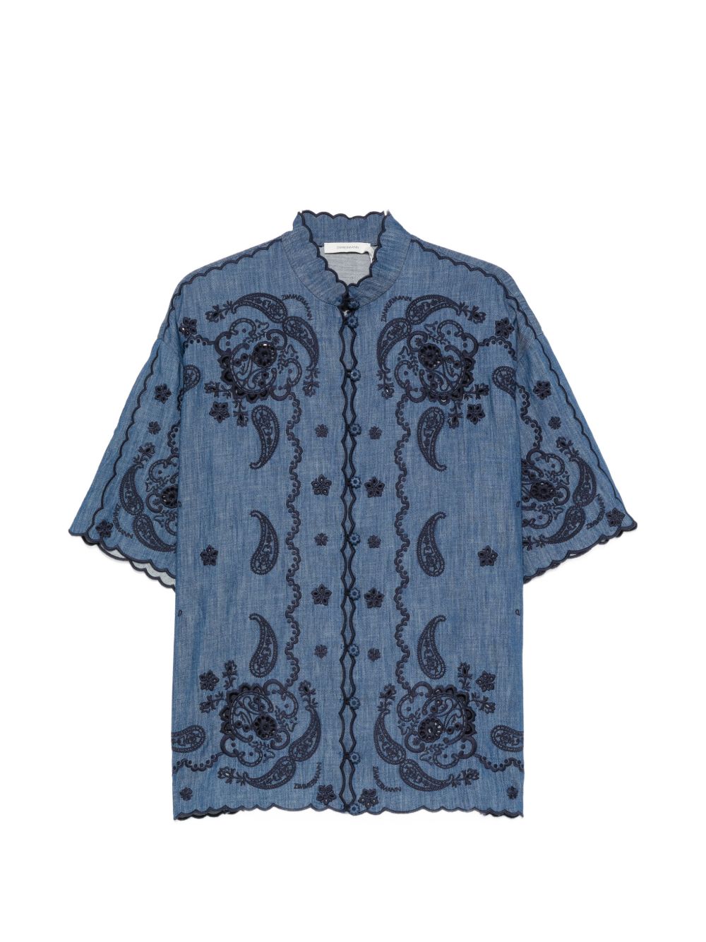 Zimmermann Women Aster Denim Shirt ZIMMERMANN