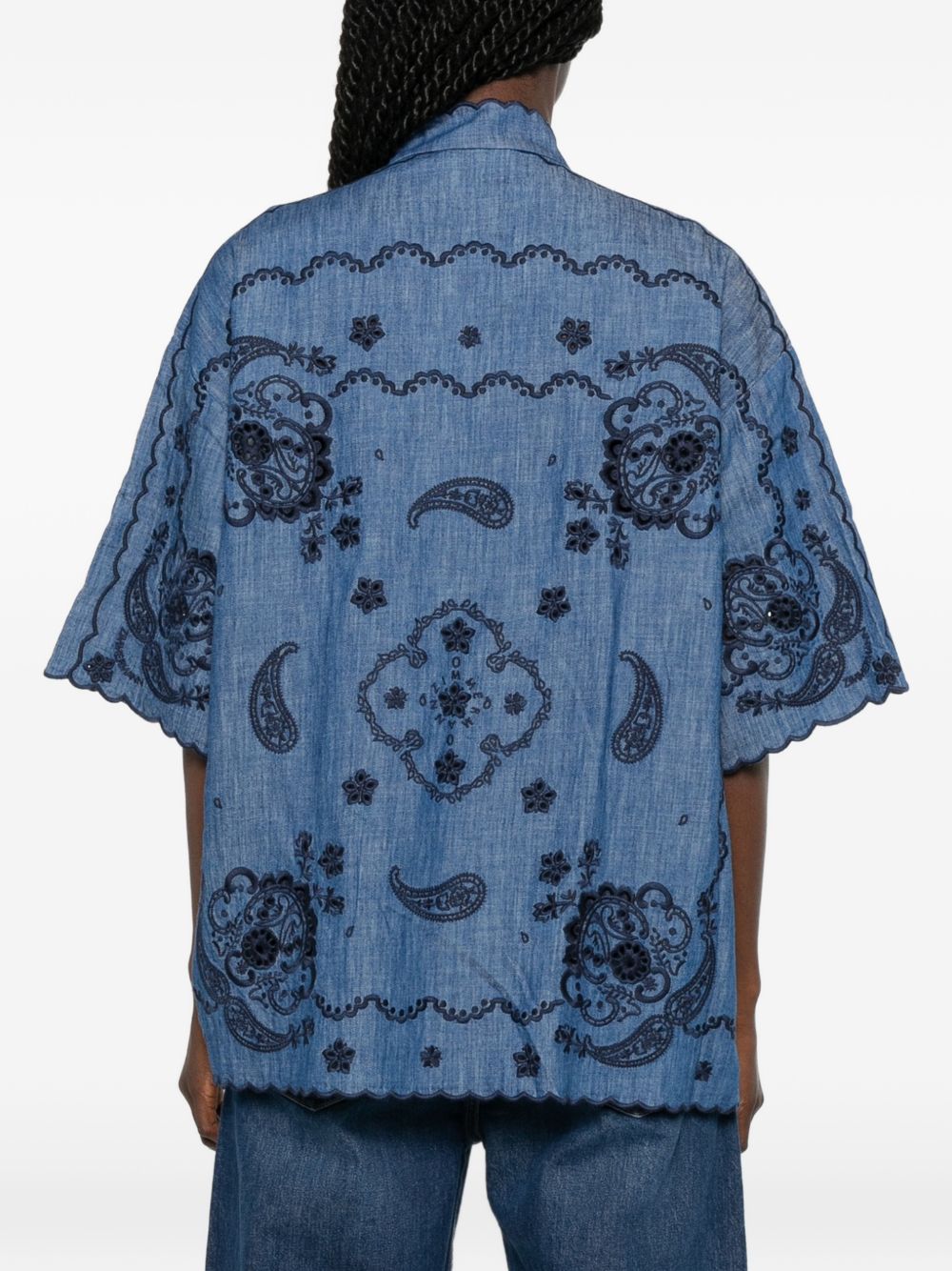 Zimmermann Women Aster Denim Shirt ZIMMERMANN