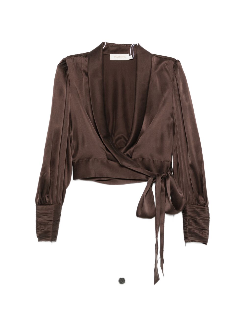 Zimmermann Women Silk Wrap Top ZIMMERMANN
