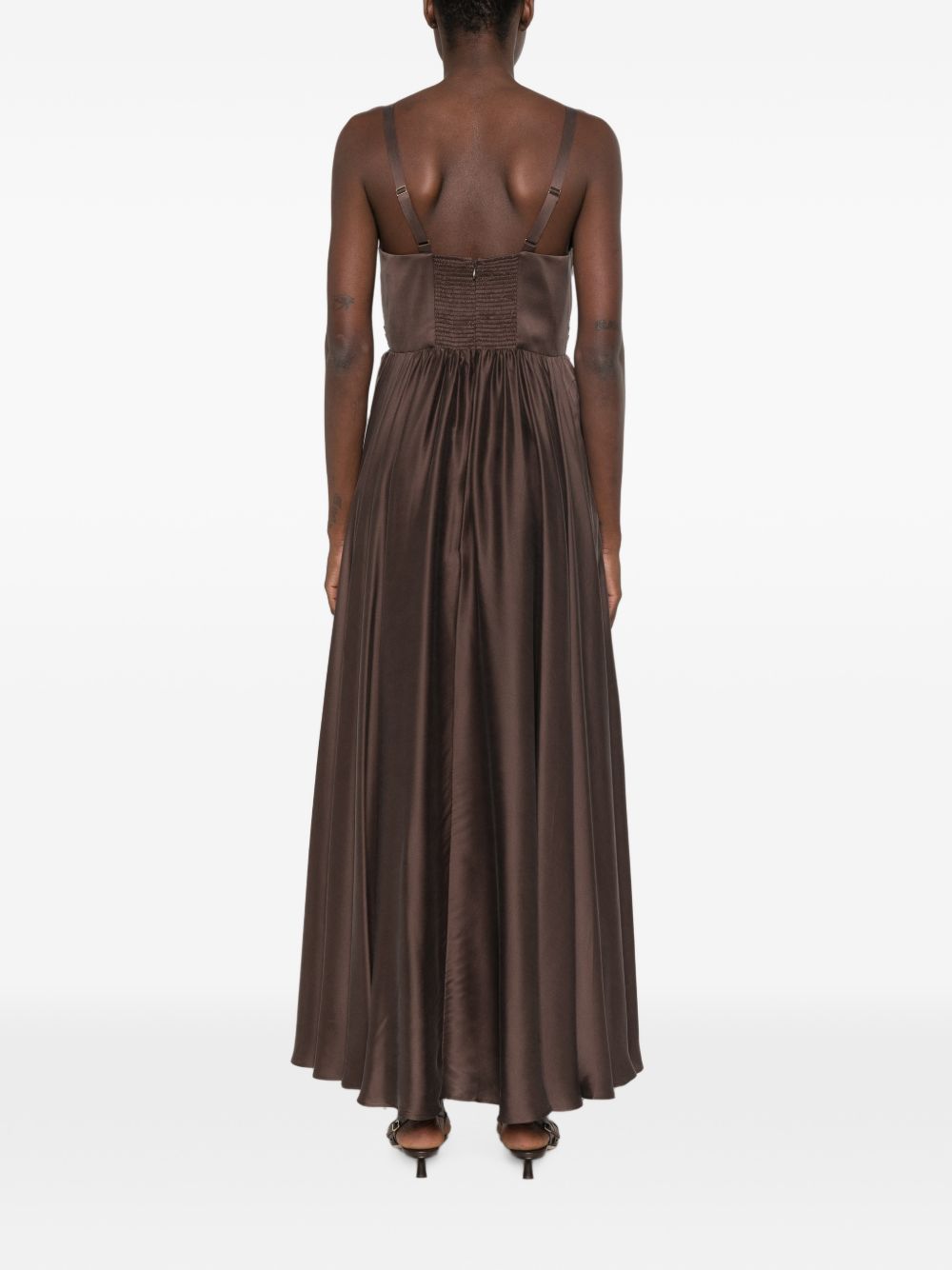 Zimmermann Women Silk Draped Dress ZIMMERMANN