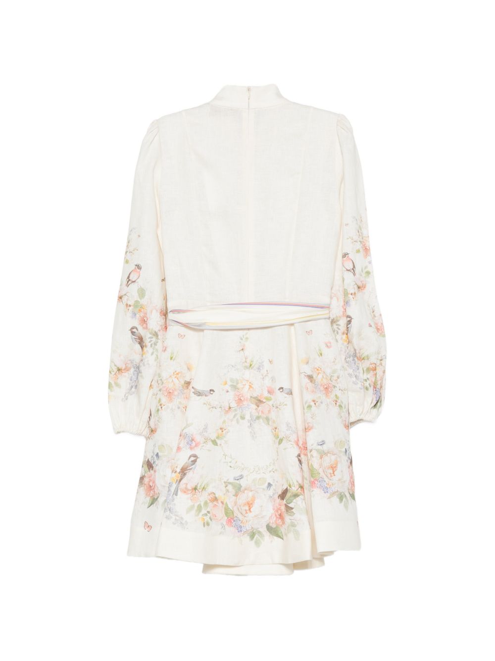 Zimmermann Women Valiant Linen Mini Dress ZIMMERMANN