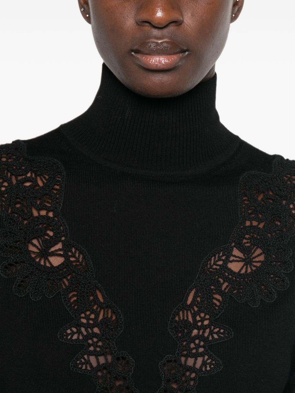 Zimmermann Women Valiant Wool Turtle-Neck Sweater ZIMMERMANN