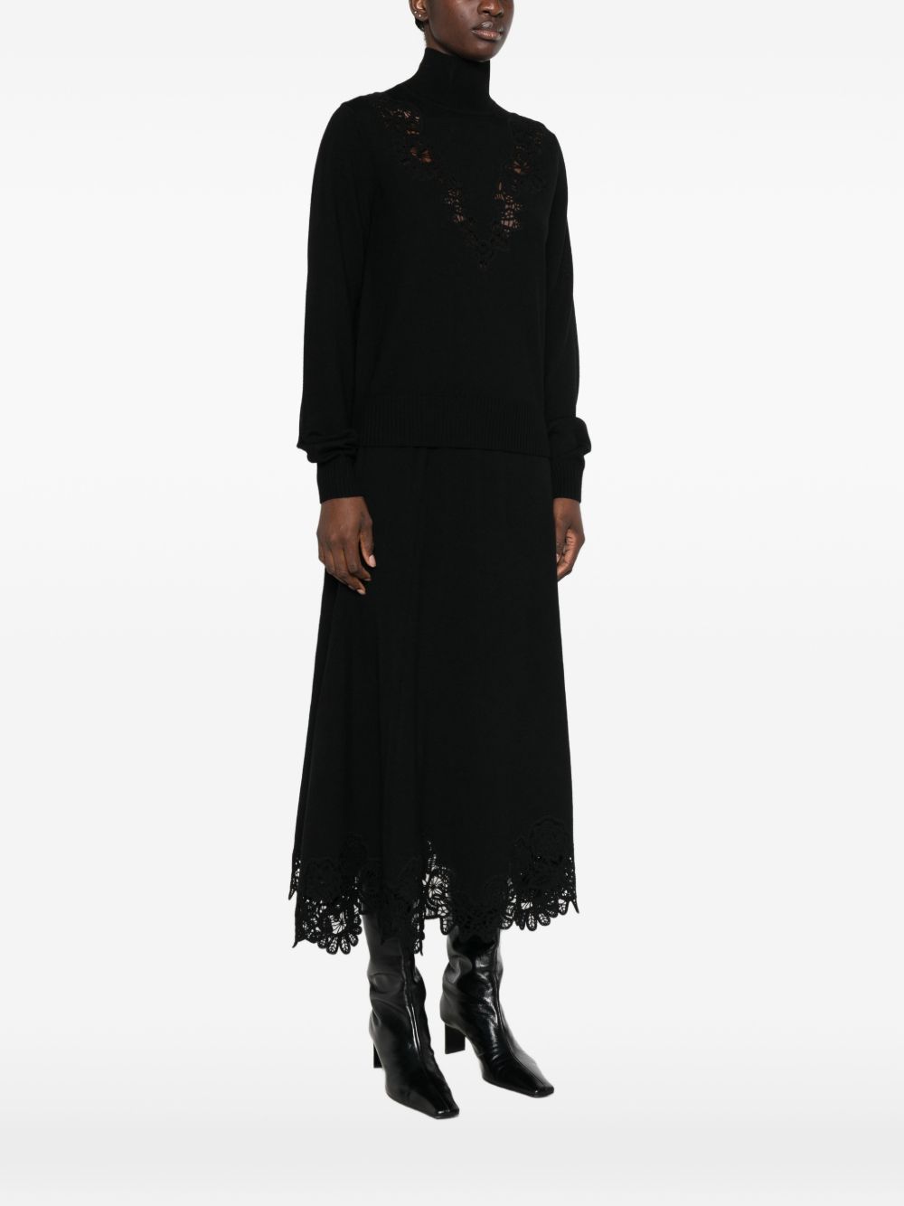 Zimmermann Women Valiant Wool Turtle-Neck Sweater ZIMMERMANN
