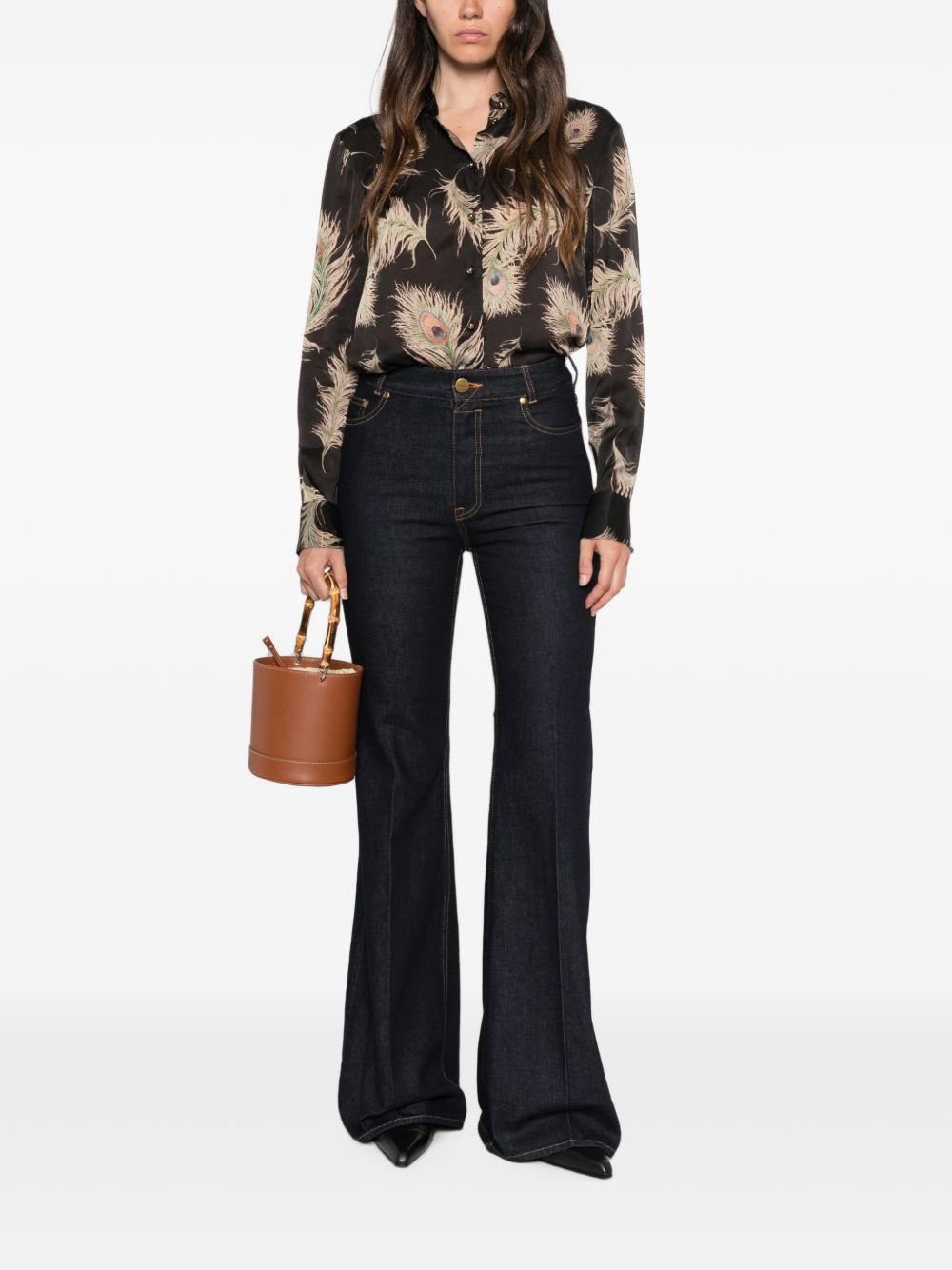 Zimmermann Women Flared Denim Jeans ZIMMERMANN
