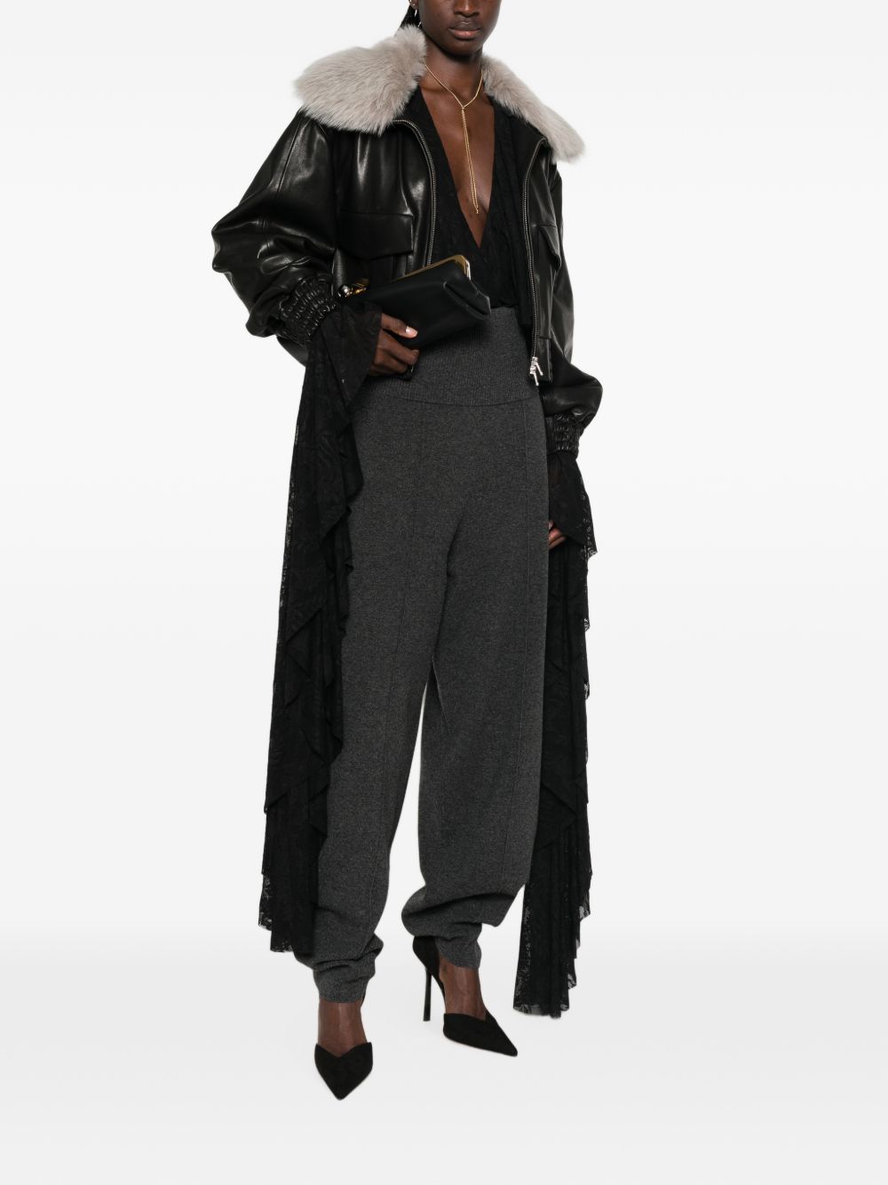 Zimmermann Women Valiant Wool Trousers ZIMMERMANN