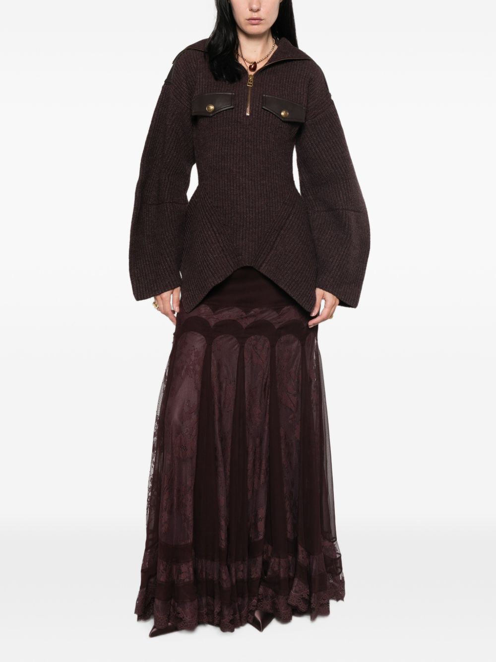 Zimmermann Women Valiant Silk Maxi Skirt ZIMMERMANN