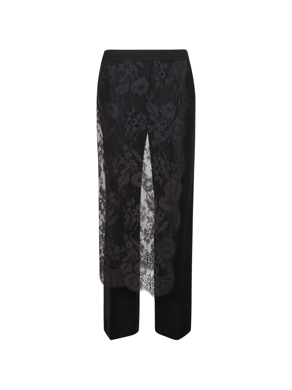 Zimmermann Women Valiant Lace Wool Trousers ZIMMERMANN