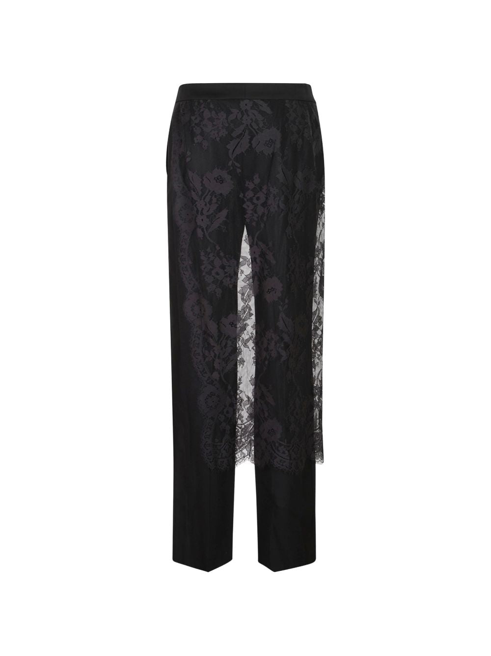 Zimmermann Women Valiant Lace Wool Trousers ZIMMERMANN